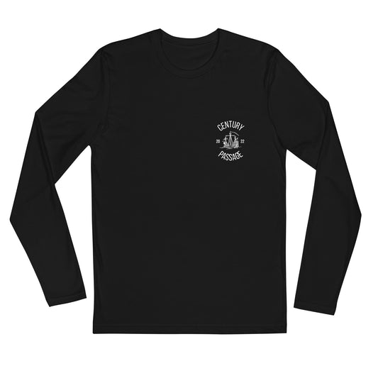 Long Sleeve Fitted Crew - CENTURY PASSAGE
