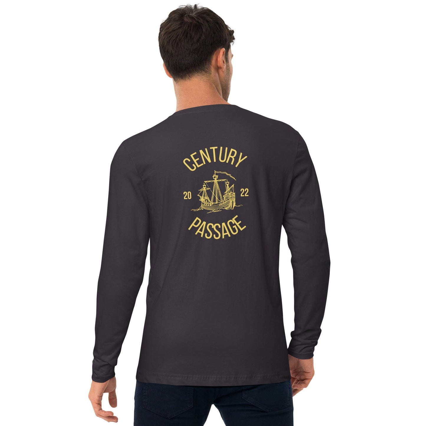 Long Sleeve Fitted Crew - CENTURY PASSAGE