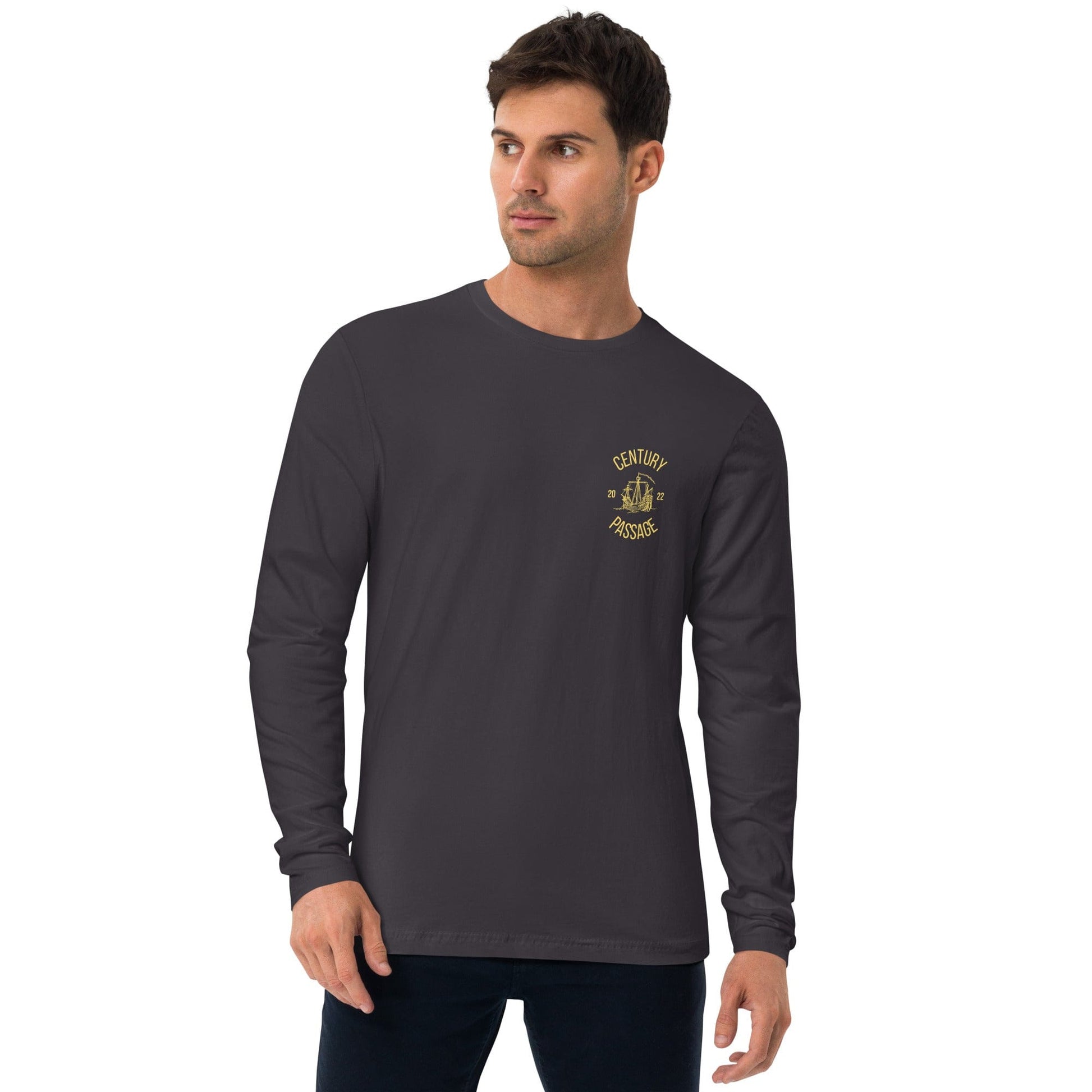 Long Sleeve Fitted Crew - CENTURY PASSAGE